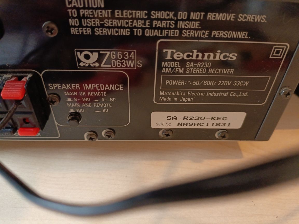 Zestaw hi-fi Technics. Okazja