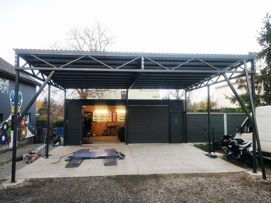 Konstrukcje Stalowe - Hale, Wiaty, Garaże - Kompleksowe Wykonanie