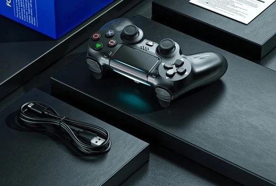 Kontroler Pad bezprzewodowy PS4 czarny NOWY