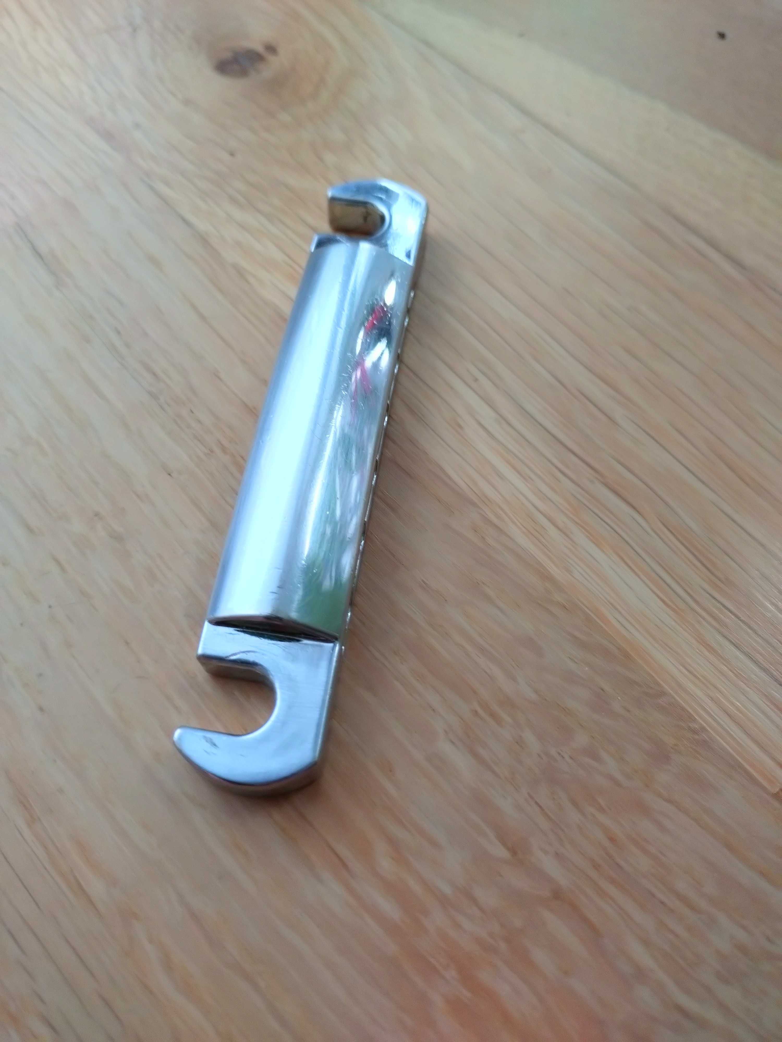 Strunociąg, Stop bar, tail piece, mostek, Gibson Les Paul 2012, chrom.