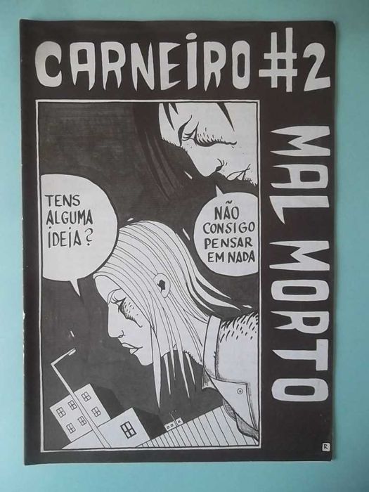 Lote de fanzines e revistas de Banda Desenhada nacionais, ver fotos.
