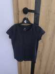 T-shirt dziewczęcy h&m 110/116 granatowy