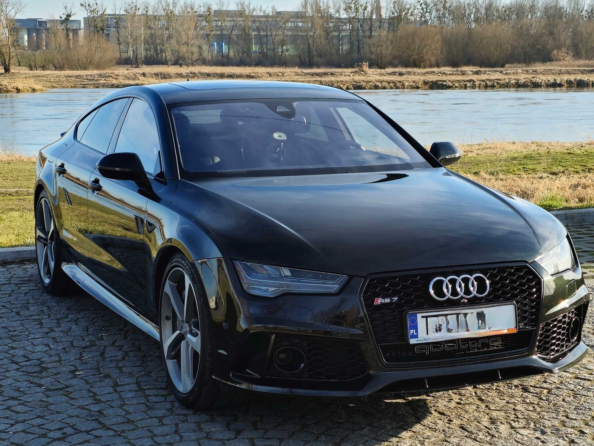 samochód Auto do Ślubu wesela AUDI RS7 600KM V8 niezapomniane wrażenia