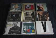 CD's Música Vários Léo Ferré Georges Brassens Eric Clapton Vinicius