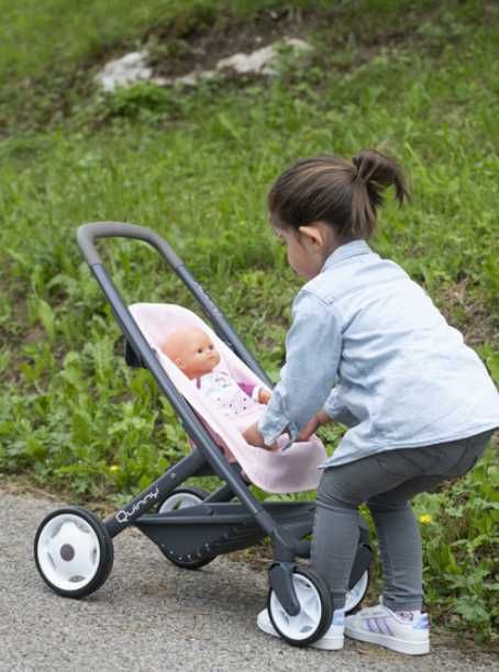 Smoby maxi‑cosi & quinny soft коляска для кукол 3в1 люлька прогулка