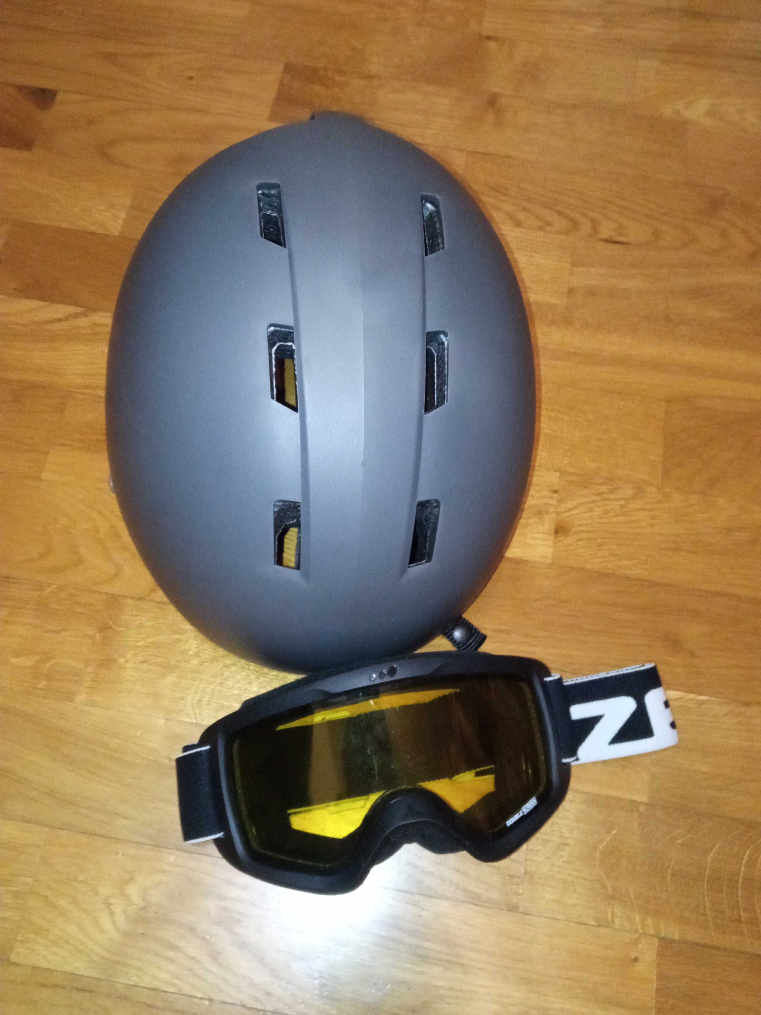 Kask i gogle narciarskie WEDZE