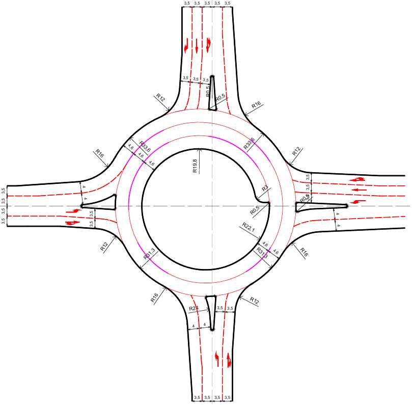 Nauka/Kurs AutoCAD/Budownictwo/Projekty na studia/Sygnalizacje/Rysunki