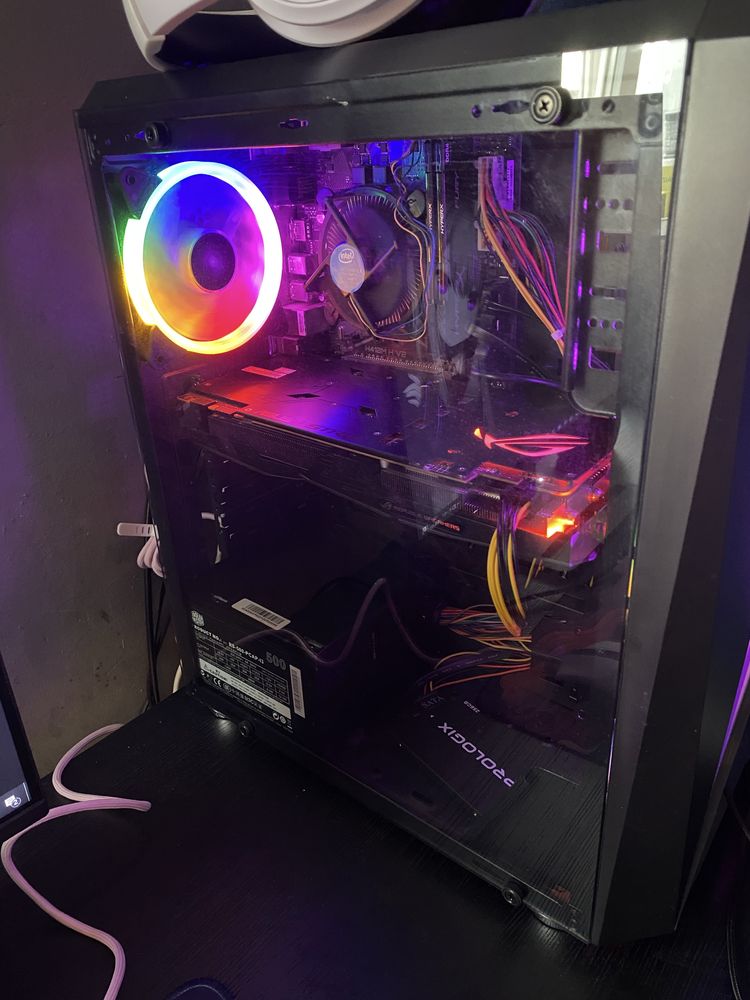Пк компьютер игровой идеал rogstrix 1070 8gb/i310100/2ssd/16gb hyperx