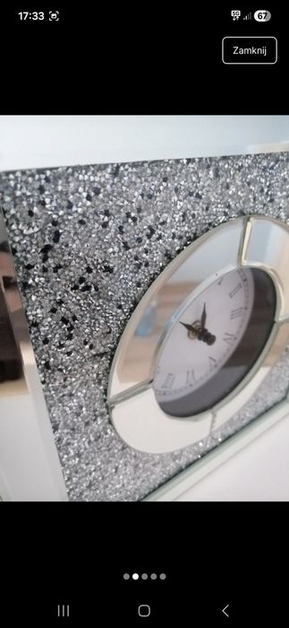 Zegar Home&You szklany