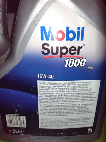 Olej Mobile Super 1000 15W40
