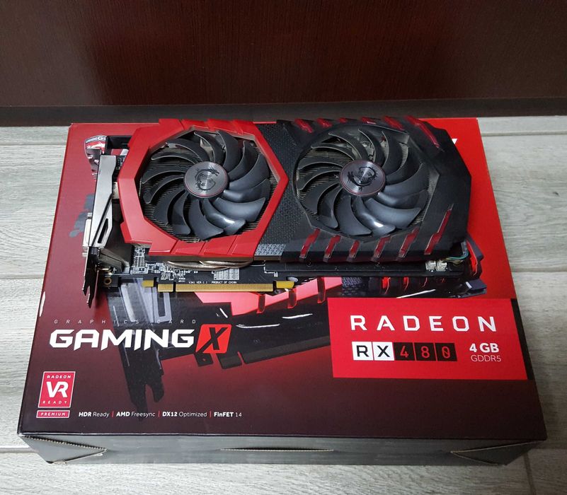 RX480 MSI GamingX 4Gb