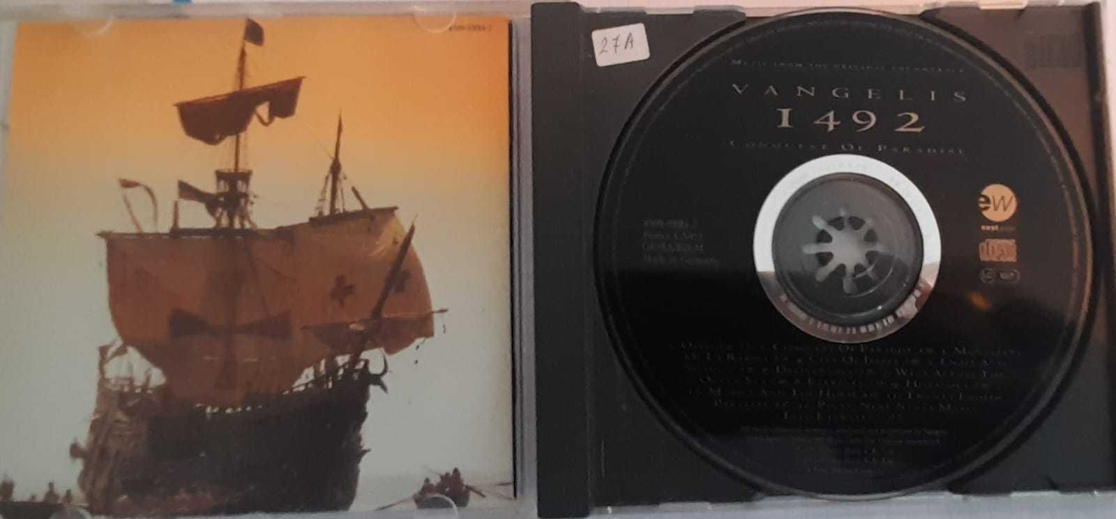 CD Musica   Vangelis 1- 492 Conquest of Paradise