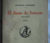 El Diário de Satanás (Obra Póstuma) Leonidas Andreiev  1º Edição 1924