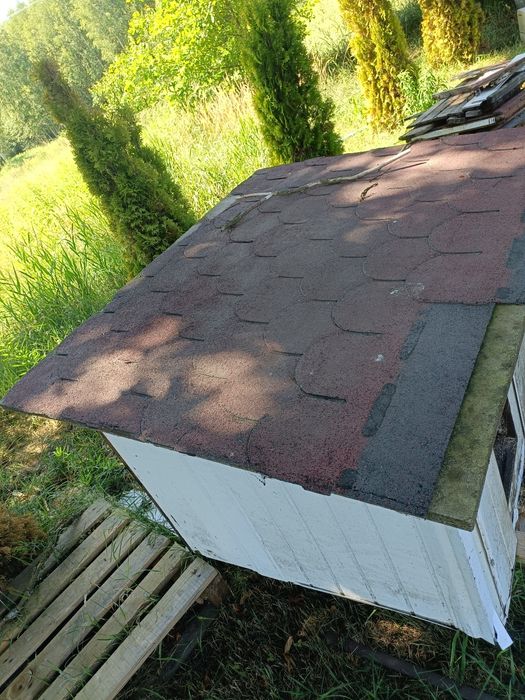 Duża buda dla psa ocieplana