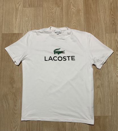 Lacoste футболка с большим логотипом