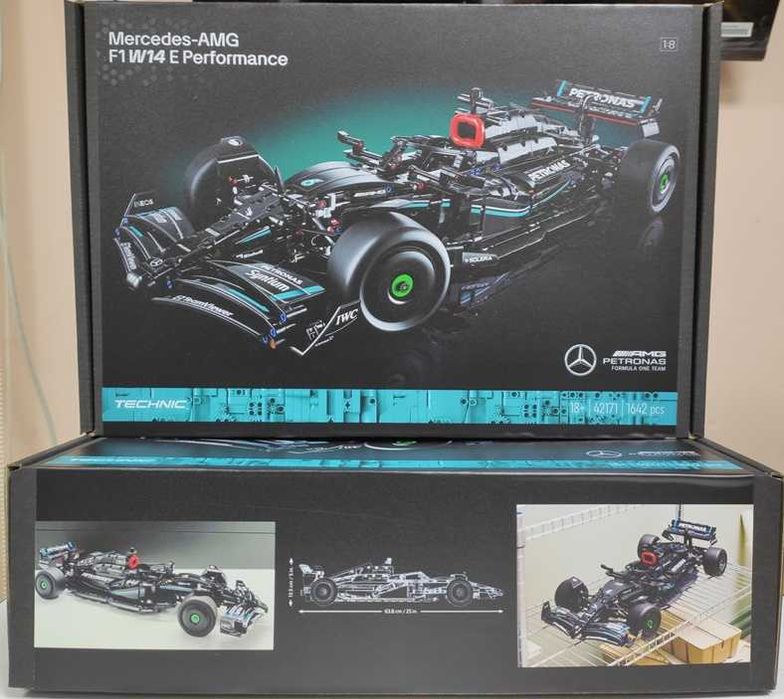 Конструктор Technic‼️НОВИЙ‼️Mercedes F1 AMG на 1642 деталей Lego 42171