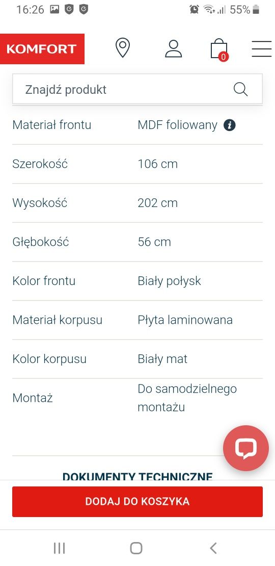 Szafa Vigo 4D pojemna szafa na ubrania