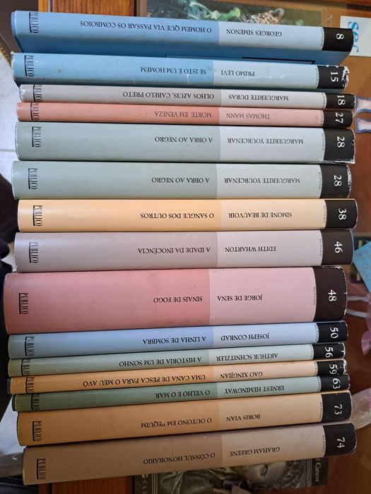 Livros Coleção Mil Folhas Público: Lista de livros na descrição