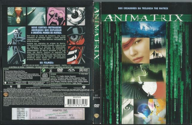 Animatrix [DVD] Como Novo