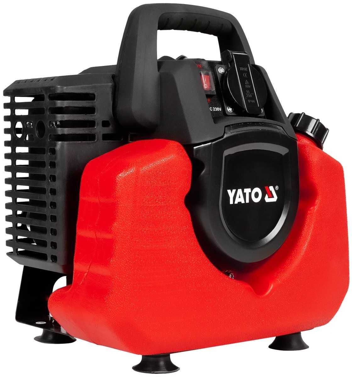 Інверторний генератор YATO 800 Вт бензиновий, тихий, 3.5 л бак