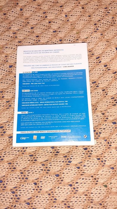 Chris Marker caixa dvd pontão sem sol nivel 5