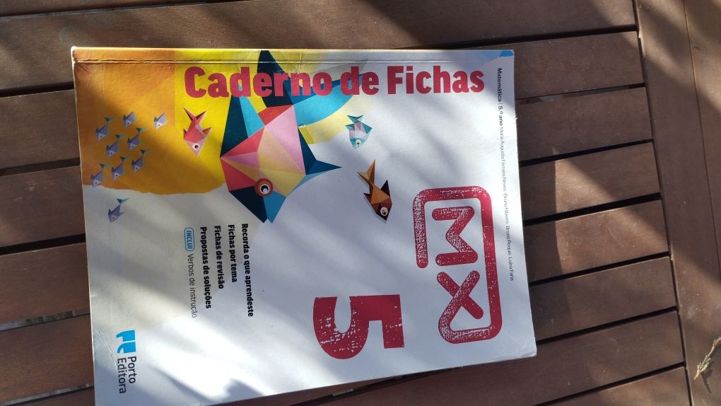 Vendo livros do 5ano usados 5€/un