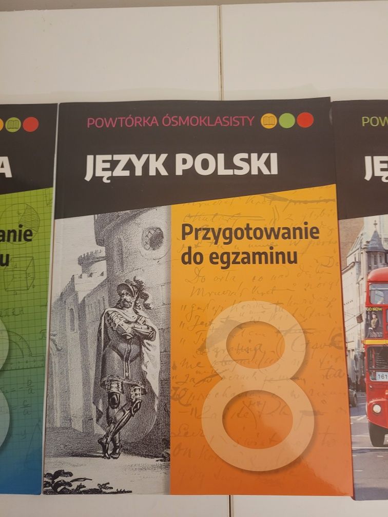 Książki powtórkowe dla kl8