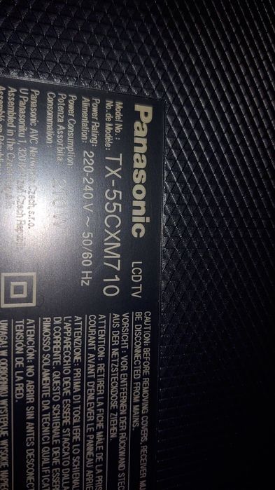 Telewizor Panasonic Tx - 55CXM710  55  calowy UHD 4K DVB-T2