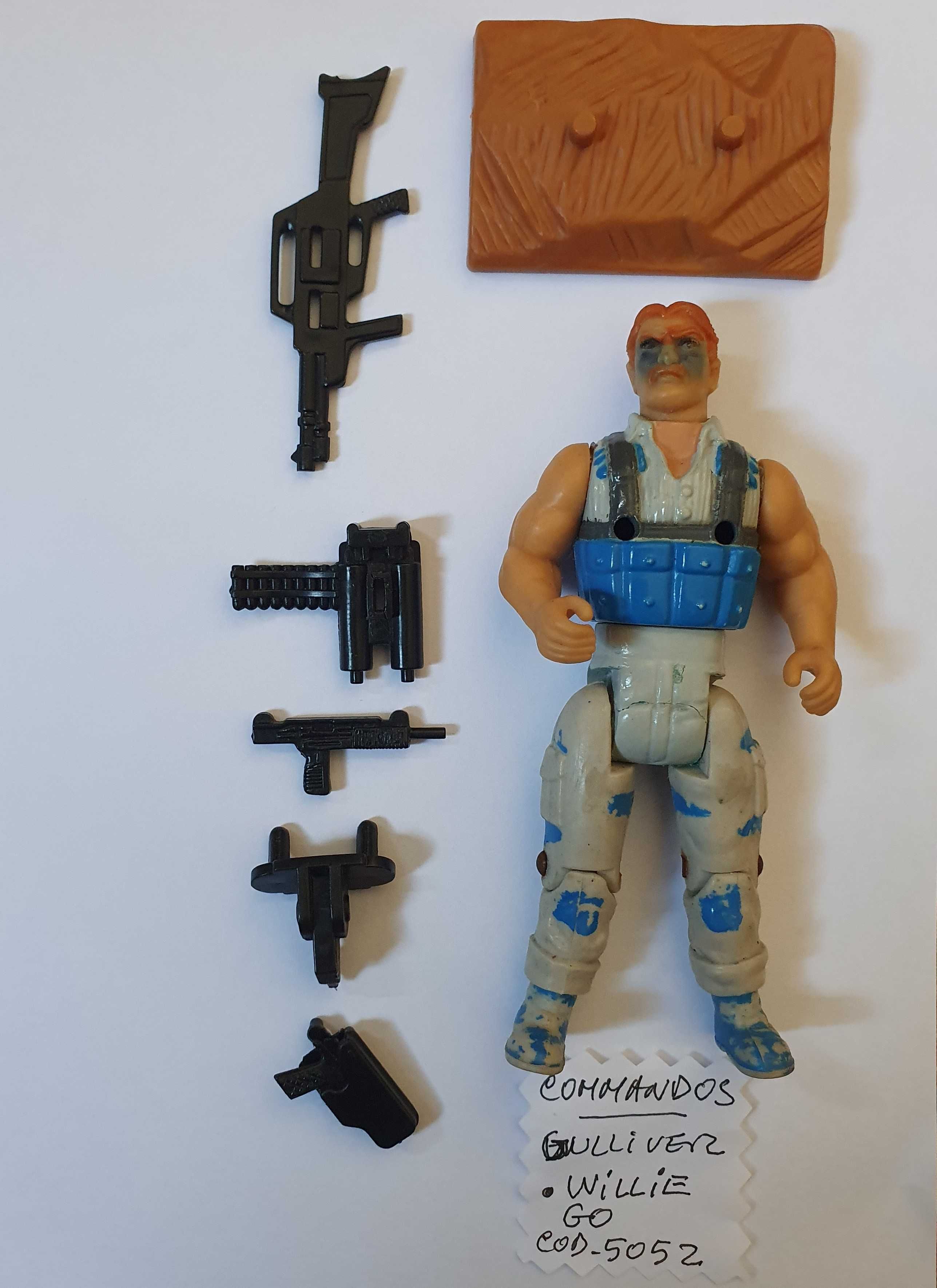 Figuras SOS Comandos Contra o Terror - Gulliver Toys, FANABRI, Anos 80