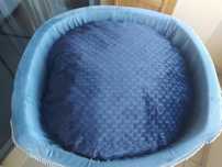 Cama para cão ou gato em veludo