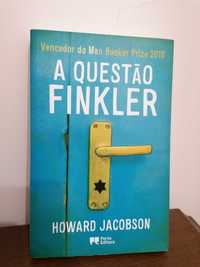 Livro "A questão finkler" - Howard Jacobson