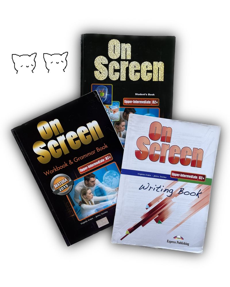 On Screen B2+ : podręcznik i ćwiczenia do angielkego