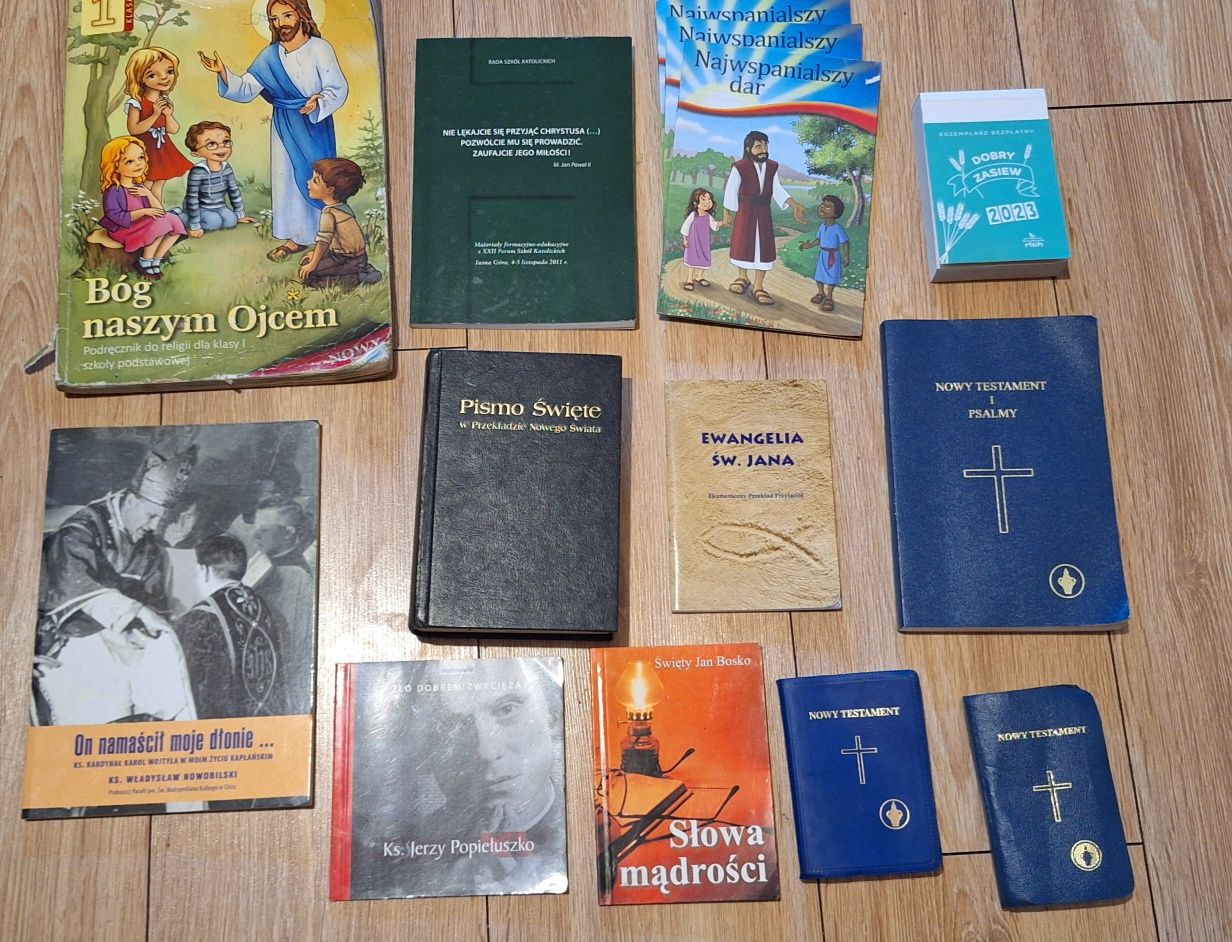 Książki religijne Pismo Święte