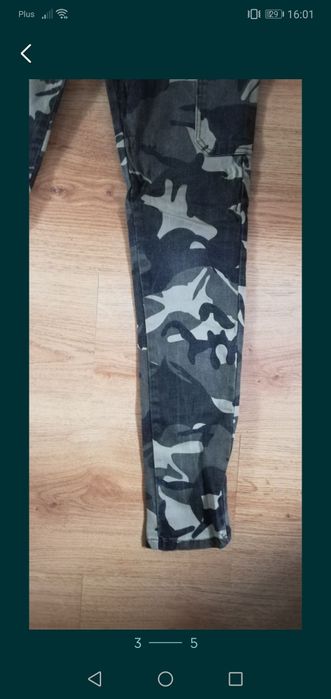 Spodnie moro oliwkowe