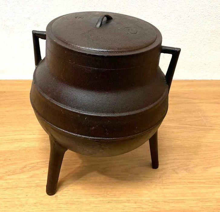 Panela Caldeirão ou pote de ferro fundido, 6 Litros