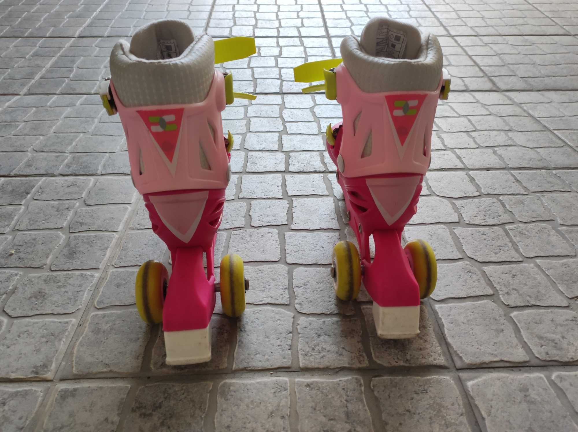 Patins ajustáveis (tamanho 27 a 30) para criança