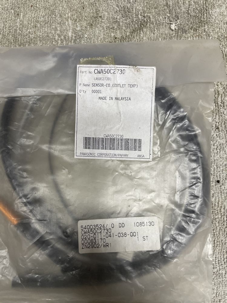 Czujnik temperatury jednostki zewnętrznej Panasonic CWA50C2730