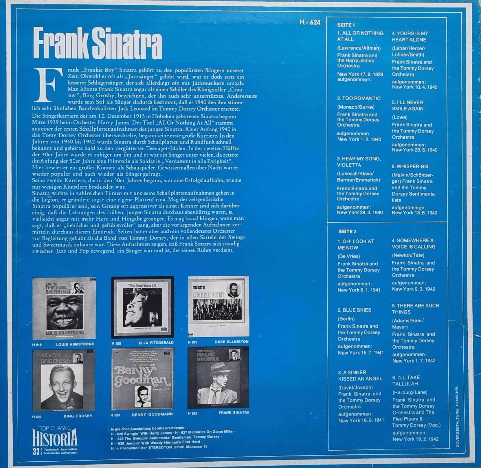 винил - Frank Sinatra The Young Frank Sinatra  -  vinyl 12'