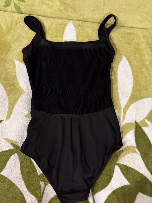 Купальник балетний чорний, для класичного танцю жіночий