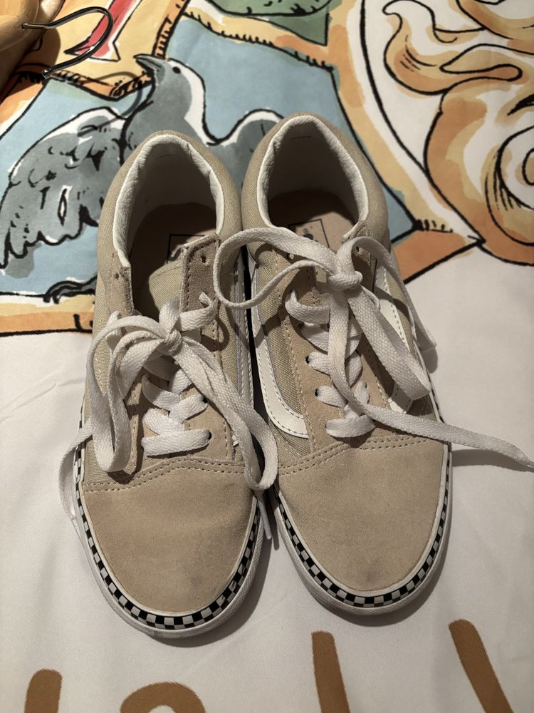 Vans bege tamanho 35