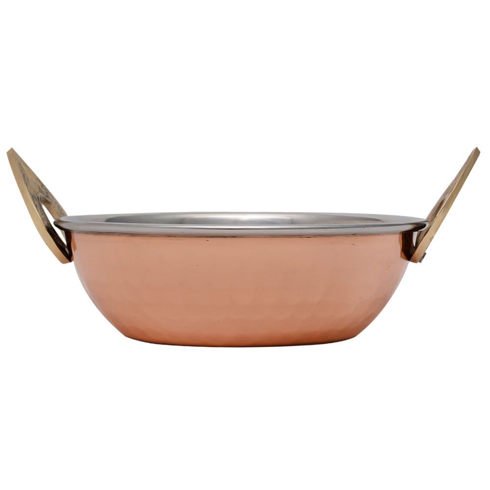 Kadai miska z miedzi i stali nierdzewnej Fern 300ml