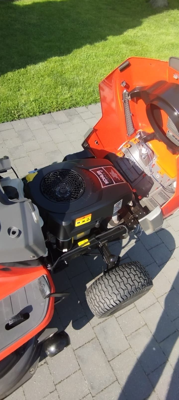 Traktorek kosiarka samojezdna do trawy husqvarna cth 173 cth173 trakto