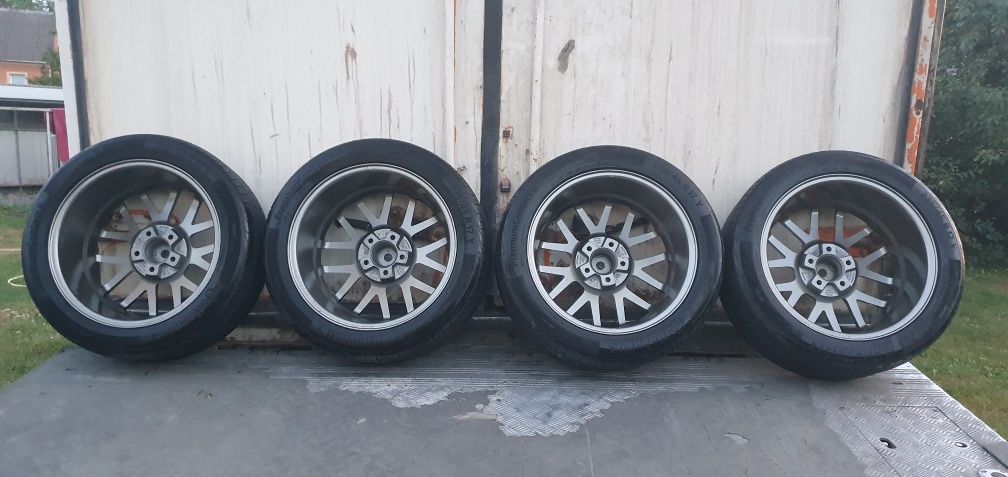 Sprzedam felgi 5×112 R17 z oponami letnimi 235-45 R17