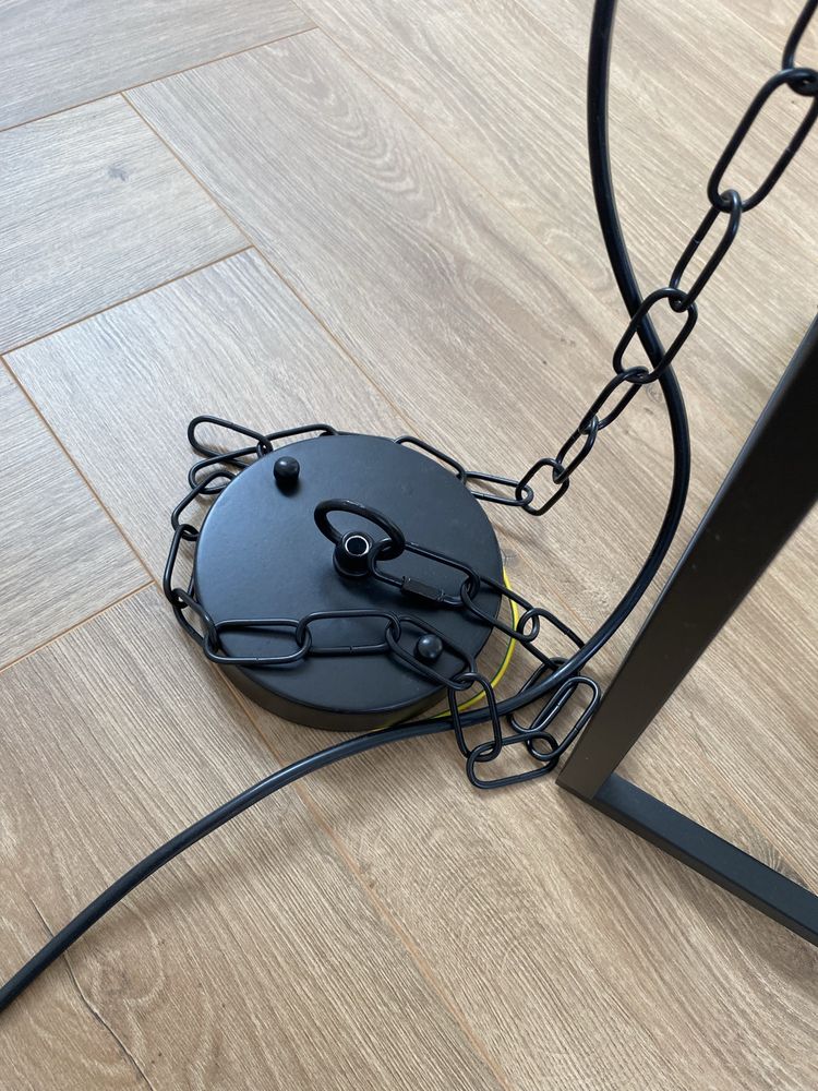Nowa lampa klatka vintage latarnia przemysłowa