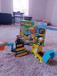 Lego Duplo екскаватор, вантажівка, будівництво