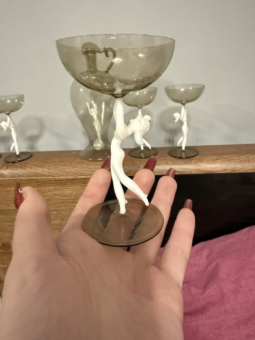 лікерний набір Bimini Lauscha в стилі ар-деко