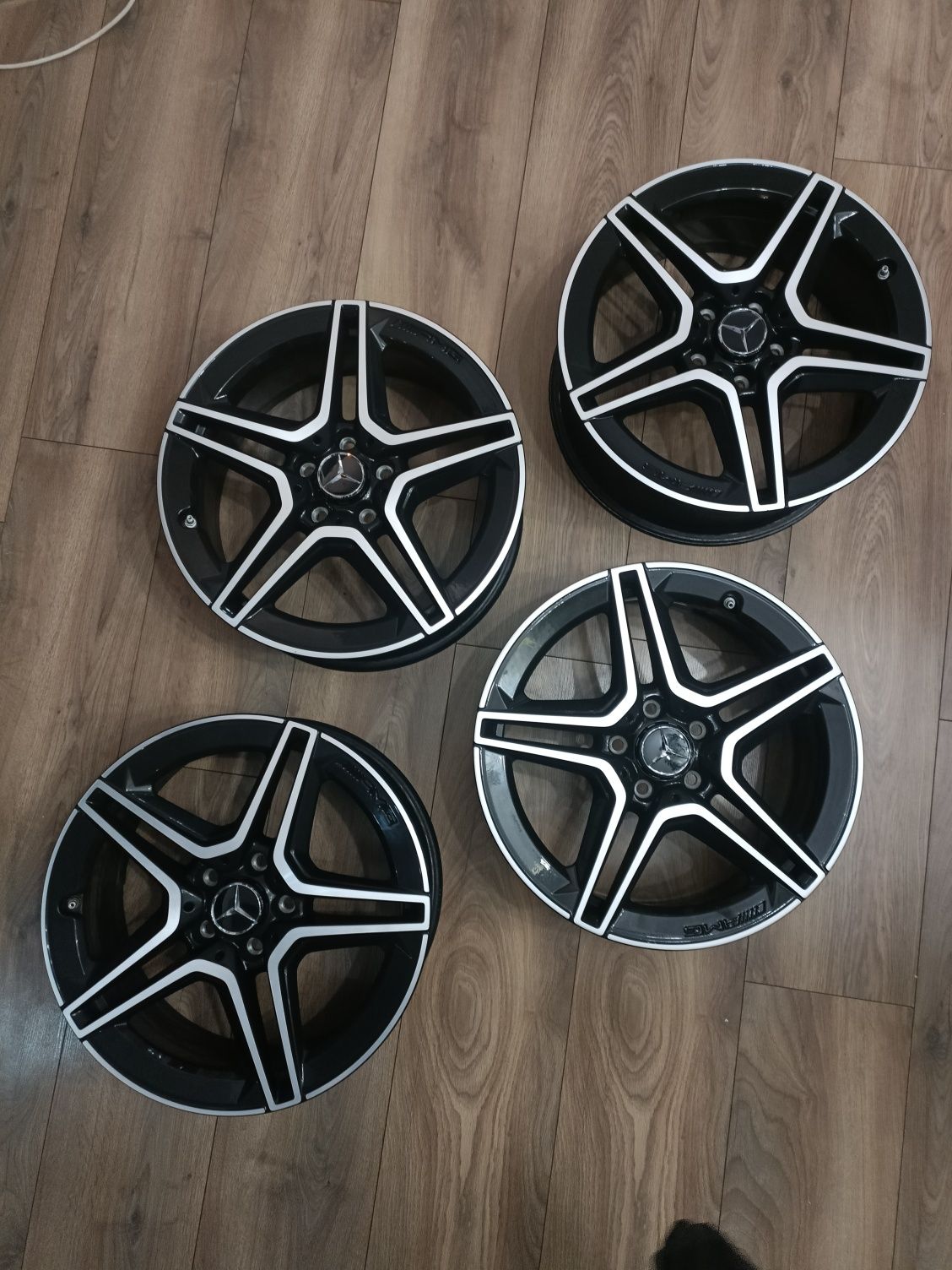 Alufelgi Mercedes Benz 18 AMG 5x112 Czujniki Ciśnienia Wysyłka