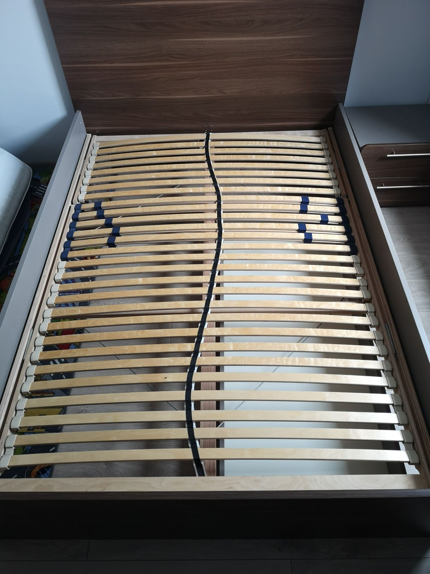 Vox 2pir łóżko  dwu 2 osobowe 140x200 stelaż + szuflada + szafka nocna