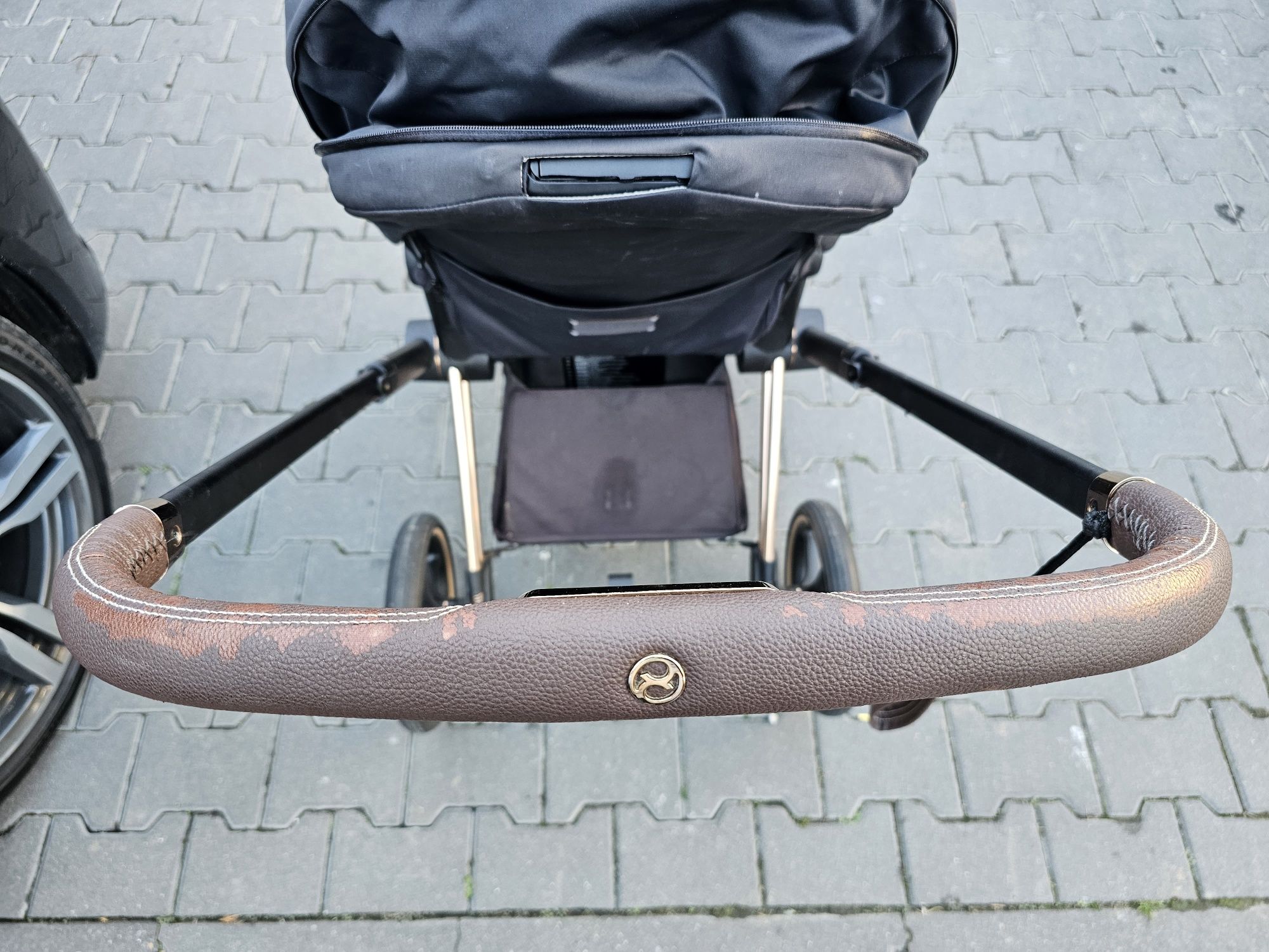 Cybex - Priam 2.0 4w1  Rose Gold z fotelikiem Cloud T i Bazą T