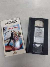 James Bond. A View to A Kill. Kaseta vhs